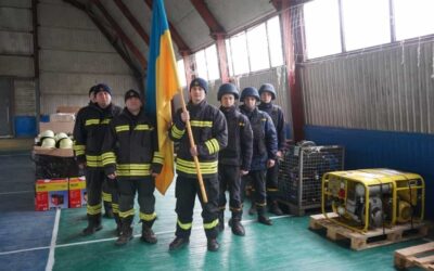 Auch die Feuerwehr Bruchsal hilft der Ukraine