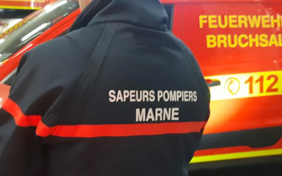Besuch aus Sainte-Ménehould bei der Bruchsaler Feuerwehr